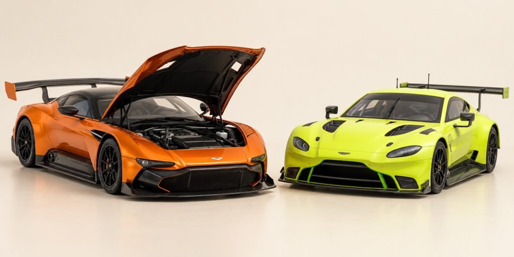 Conceptual illustration: AUTOart Vulcan 70264 vs Vantage 81808: access or the No. 95 entry?