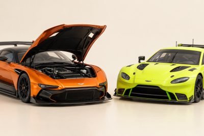 Conceptual illustration: AUTOart Vulcan 70264 vs Vantage 81808: access or the No. 95 entry?