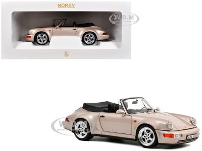Norev 187140 Porsche 964 Cabriolet review: wide body, dark cabin