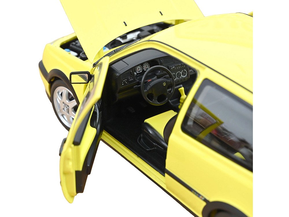 1994 Volkswagen Golf GTI Color Concept Yellow 1/18 Diecast Model Car by Norev