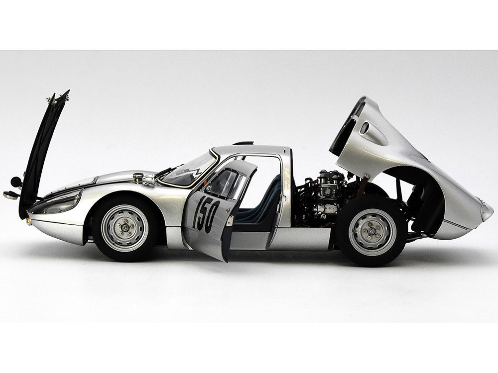 Porsche 904 Carrera GTS #150 Eugen Bohringer - Rolf Wutherich 2nd Place "Rallye Monte Carlo" (1965) Limited Edition to 1500 pieces Worldwide 1/18 Diecast Model Car by CMC