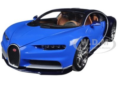 Bburago 11040bl Chiron review: do not mistake a modified engine cover for a factory feature