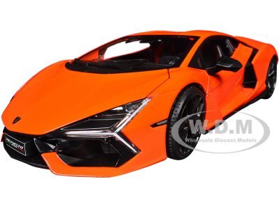 Maisto 31463OR Revuelto review: orange launch look with open side windows