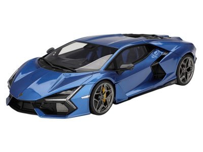 Top Speed TS0619 Revuelto review: blue detailing behind a sealed body
