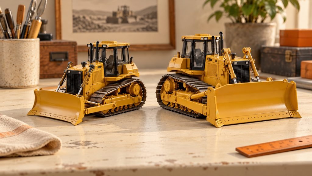 Conceptual illustration: Diecast Masters 85553 vs 85554: SU blade or VPAT display