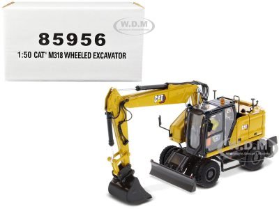 Diecast Masters 85956 CAT M318 review: open up a service-area display