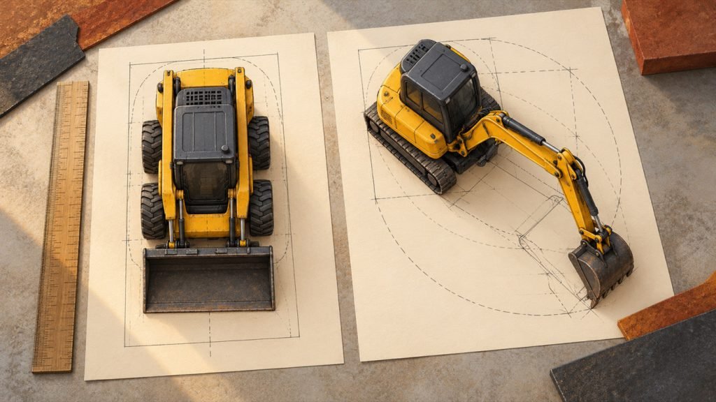 Conceptual illustration: Compare model dimensions without mixing measurement poses