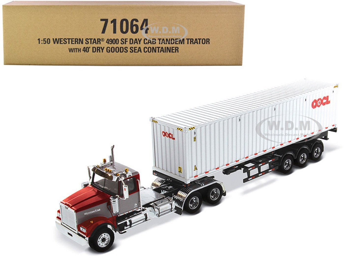 A model reviewed in Container tractor and trailer