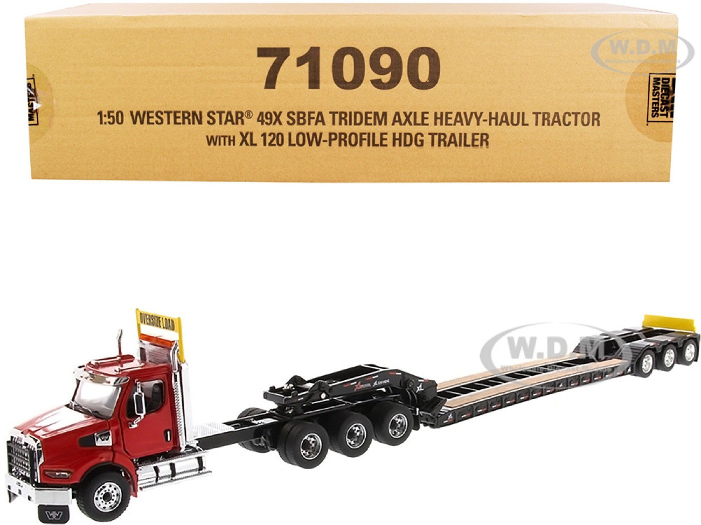 A model reviewed in Heavy-haul tractor and lowboy
