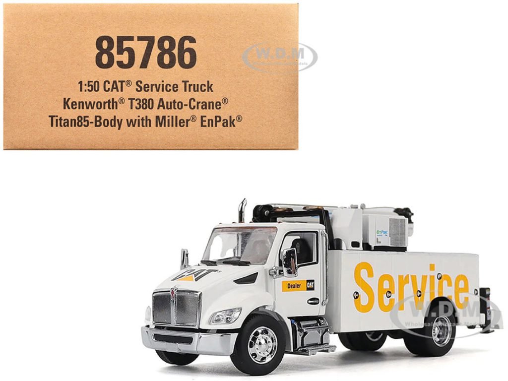 Diecast Masters 85786 Kenworth T380 service truck review: a small working winch changes the brief