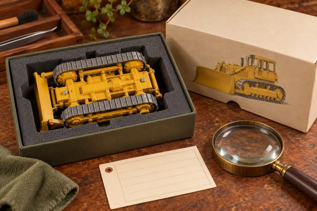 Conceptual illustration: When the number underneath a diecast model differs from the box