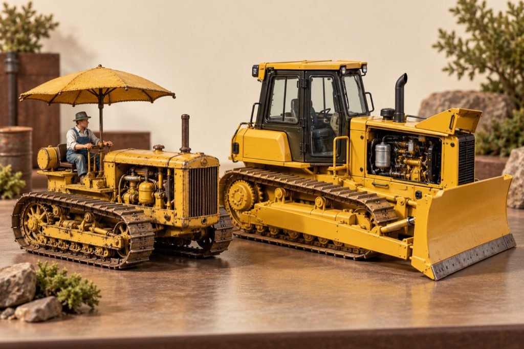 Conceptual illustration: CAT D7C 85577 vs D5 85951: period exhibit or opening detail?