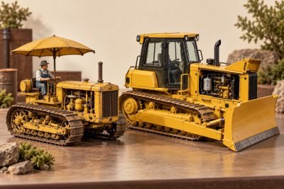Conceptual illustration: CAT D7C 85577 vs D5 85951: period exhibit or opening detail?