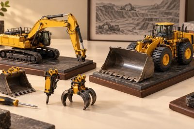 Conceptual illustration: CAT 395 GP vs ME: interchangeable jobs or a dedicated bucket?