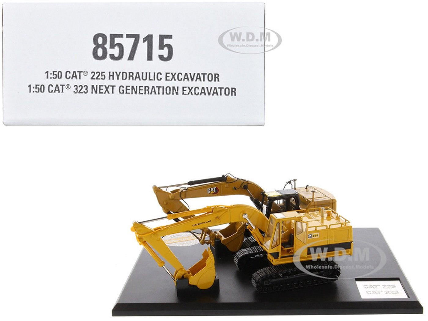 A model reviewed in Two-excavator set