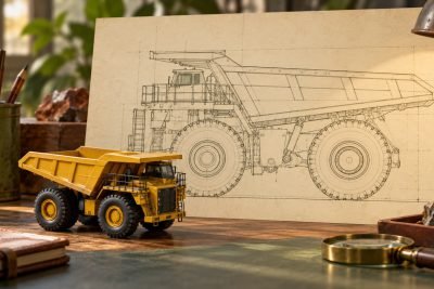 Conceptual illustration: A mining truck’s payload number is not a load rating for the model