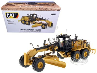 Diecast Masters 85521 CAT 18M3 motor grader 1:50 review