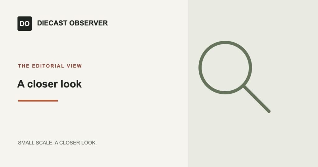 Diecast Observer about editorial illustration