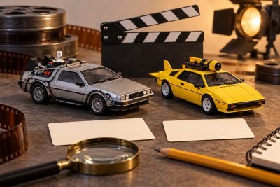 Editorial illustration: How to identify the film version of a movie-car model