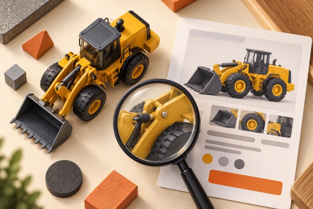 Editorial illustration: How to spot incorrect construction-model listing details
