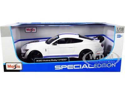 Maisto 31452 white Mustang Shelby GT500 1:18 review