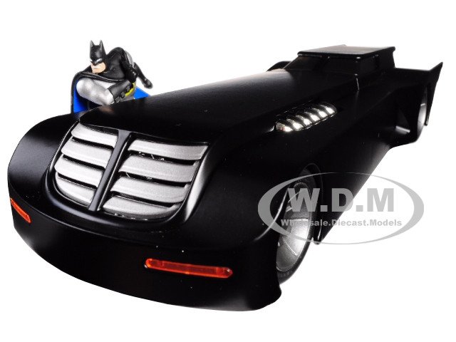 Batmobile with Batman Diecast Figure "Animated Series" DC Comics Series 1/24 Diecast Model Car by Jada — merchant catalog image